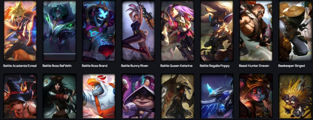 💣【EUW】⸱ 🥱 295 Skin⸱ 📔 170 Champ⸱ 🪝 Silver II⸱ 🪁 Level 391⸱ 🏢 2025 Ready⸱ 🩺 Honor 3⸱ 🏘 Email Access⸱ 🤖 29 RP⸱ 🤿 62916 BE